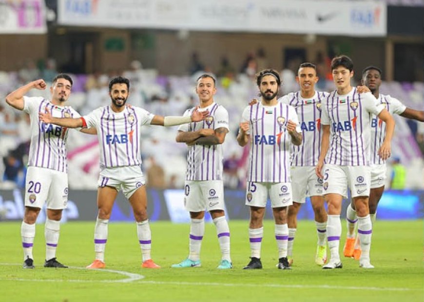 Al Ain Dominates Khorfakkan with a Resounding 4-1 Victory in Postponed Match