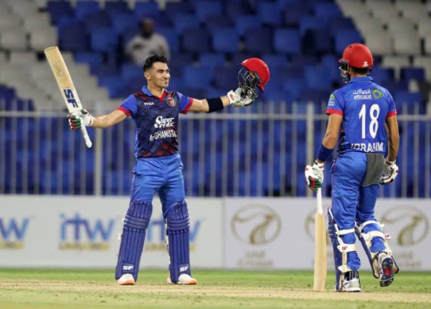 Rahmanullah Gurbaz hits maiden T20I century to lead Afghanistan to victory over UAE