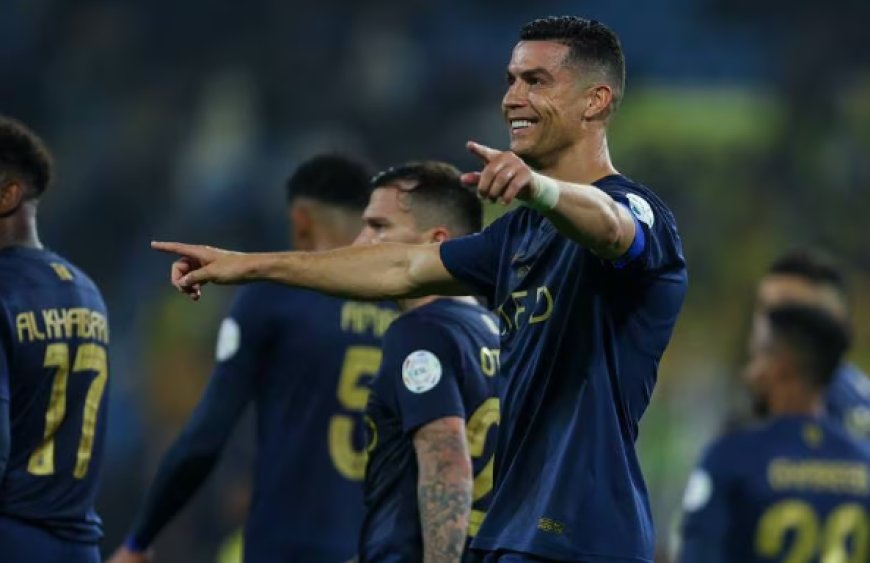 Cristiano Ronaldo ends 2023 with 54 goals as Al Nassr ease past Al Taawoun