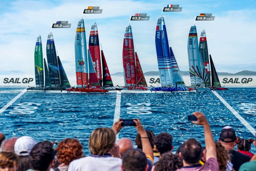 "Voyage of the Waves: Unmasking the Epic Narrative of Abu Dhabi's Sail Grand Prix 2024"